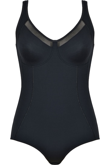 Naturana Black Control Body, Non Wired, Powernet and Comfort Straps
