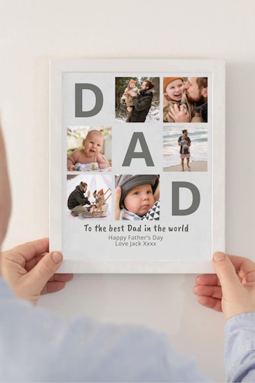 Personalised Dad Photo Print by Jonny's Sister