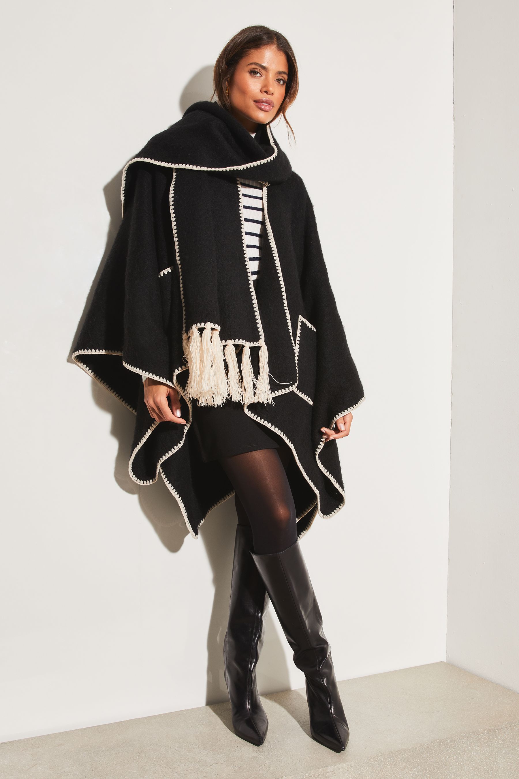 Lipsy top cape jacket