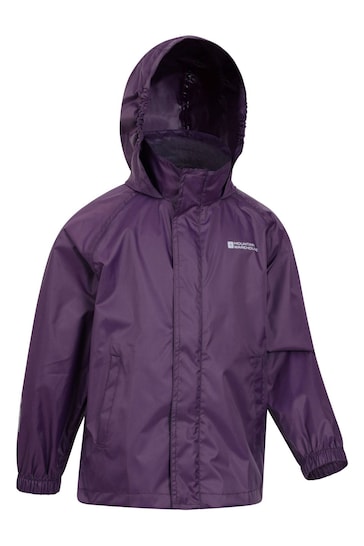Mountain Warehouse Purple Pakka Waterproof Jacket - Kids