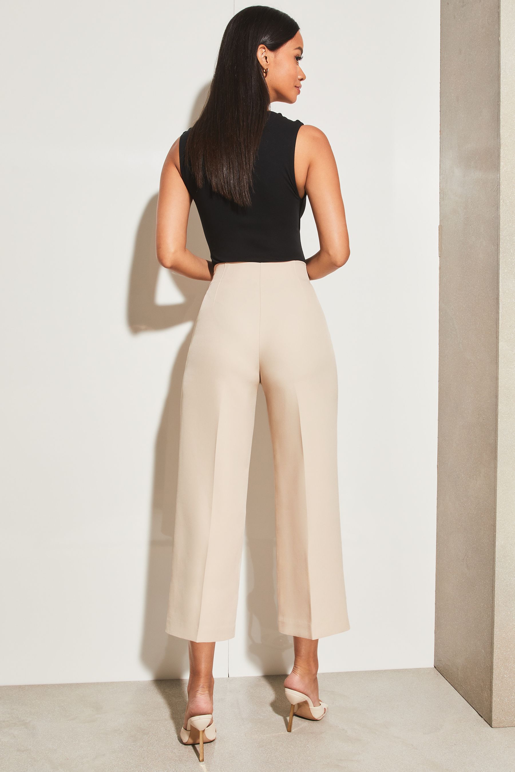 Cream best sale culotte jeans