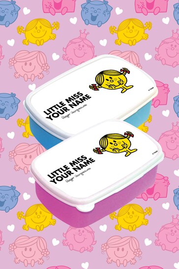 Personalised Little Miss Lunch Box by Star Editions