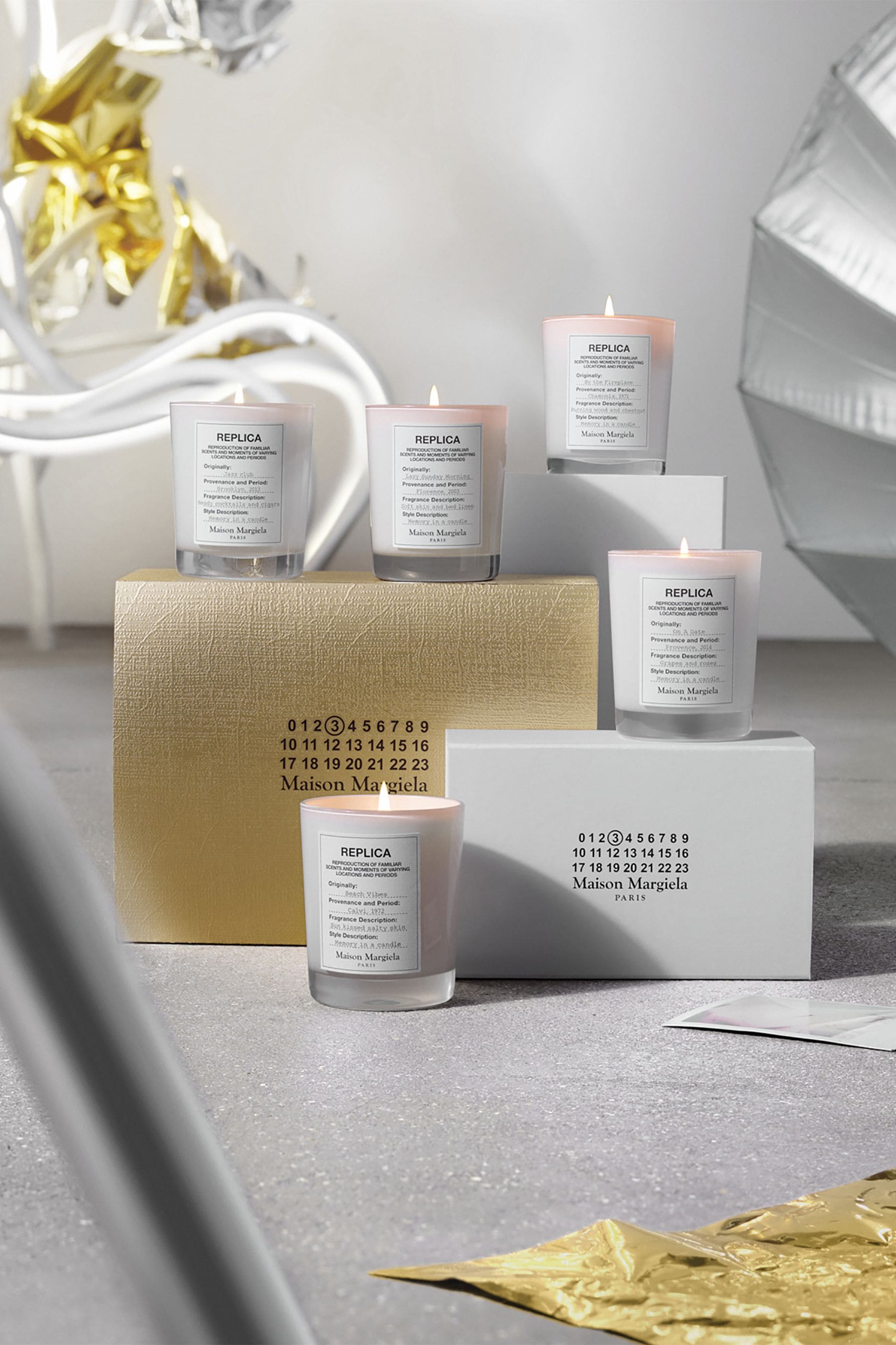 Maison margiela discount candle set