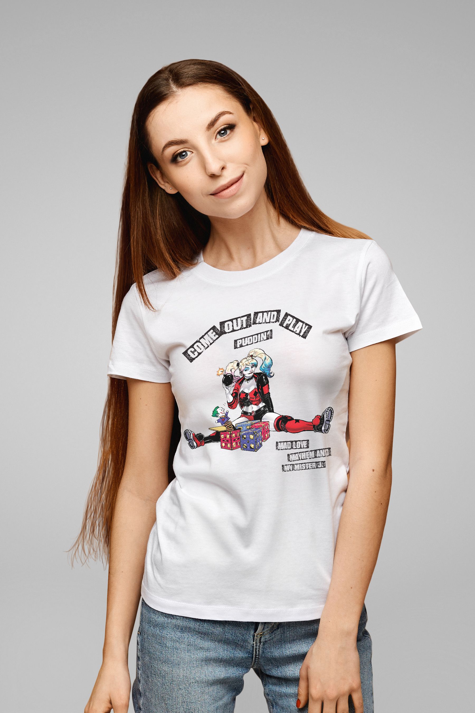 Buy All Every White Batman Harley Quinn Come Out And Play