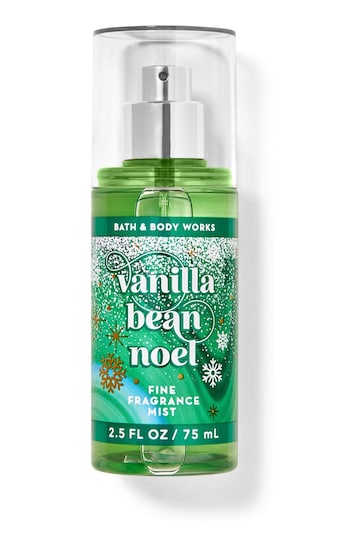 Bath & Body Works Vanilla Bean Noel Vanilla Bean Noel Travel Size Fine Fragrance Mist 2.5 fl oz / 75 mL