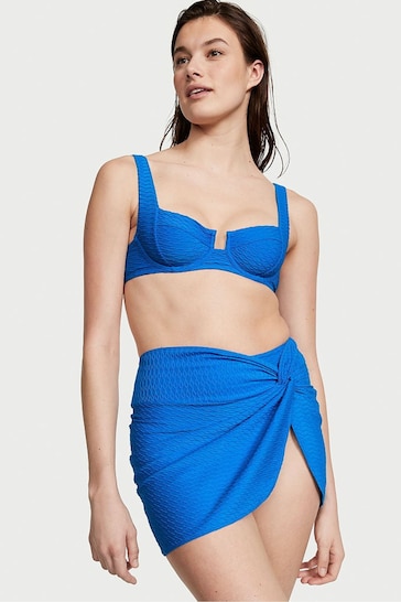 Victoria's Secret Shocking Blue Fishnet Sarong
