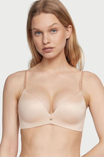Victoria's Secret Marzipan Nude So Obsessed Non Wired Push Up Bra