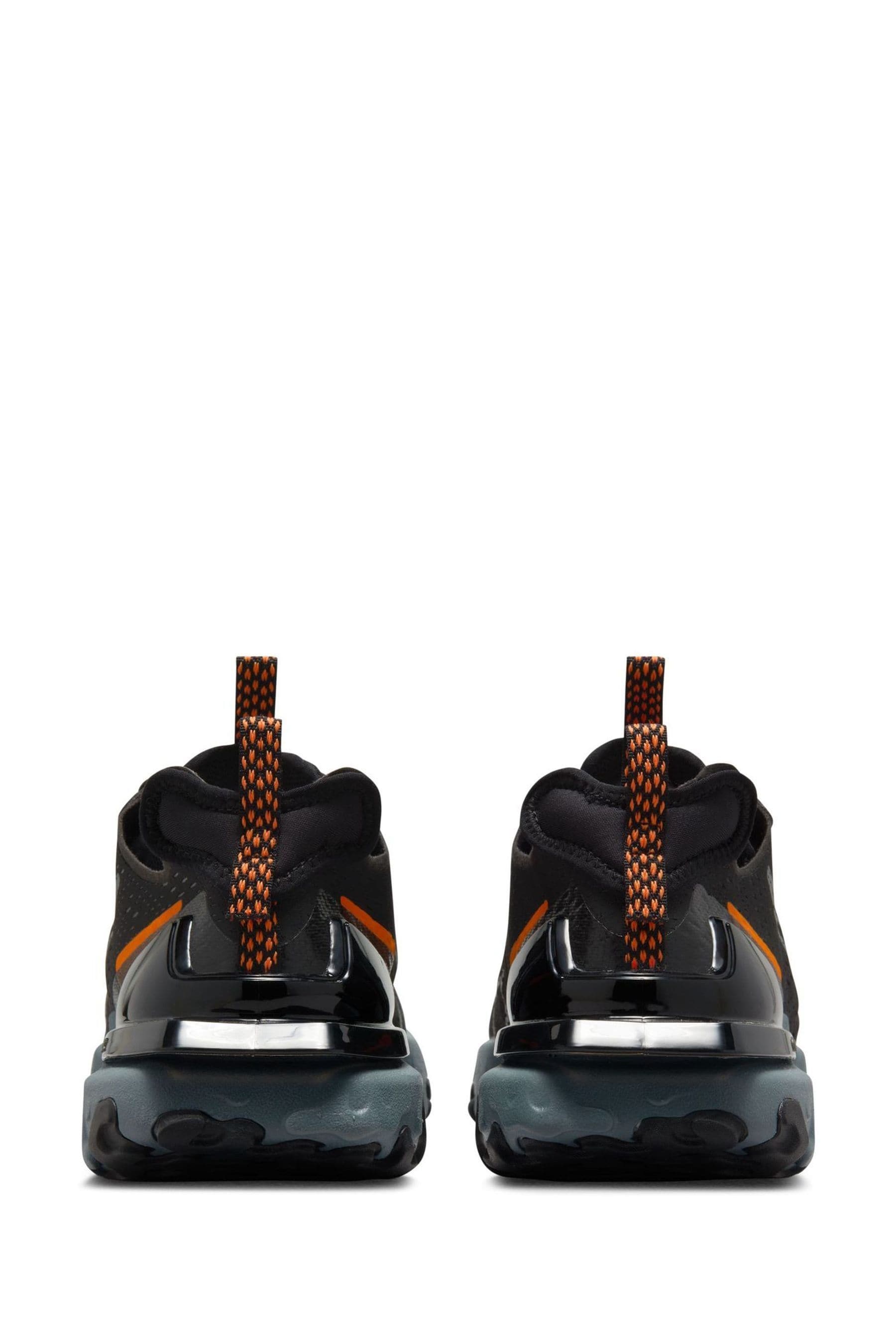 Nike Black Red React Vision Trainers