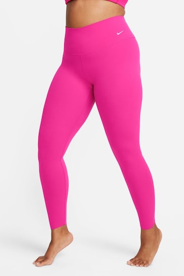 Nike Pink Zenvy High Waisted Full Length Leggings