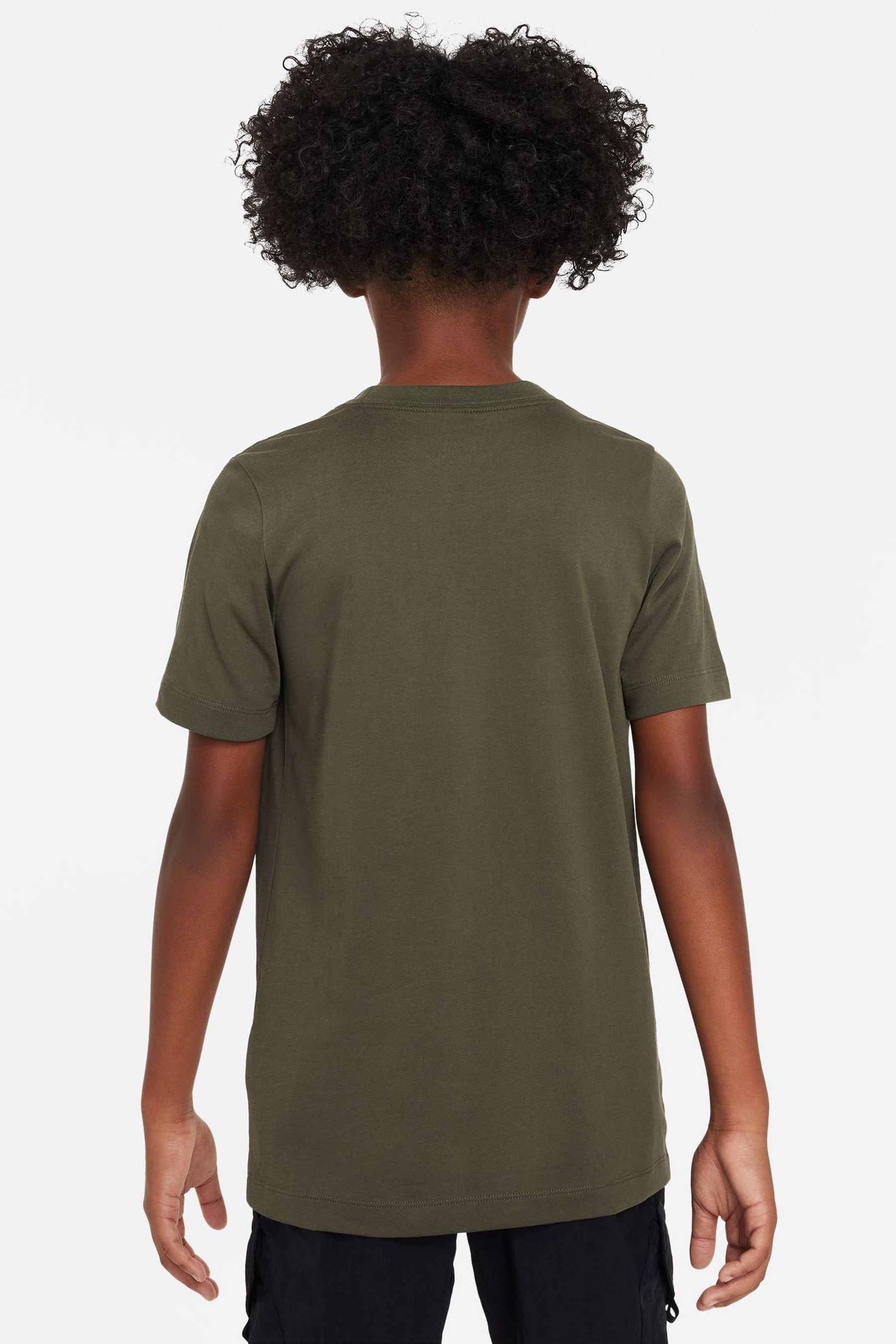 Army green nike shirt hot sale