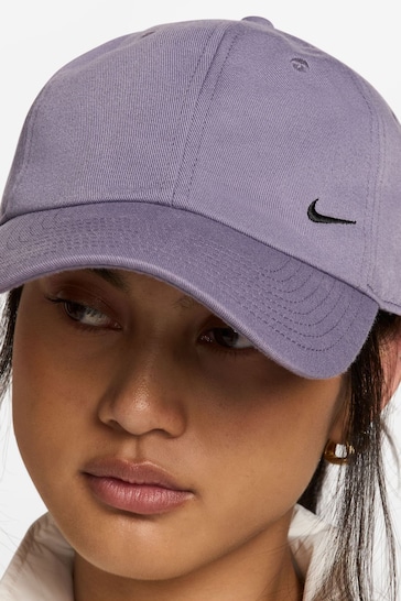 Nike Purple Club Unstructured Curved Bill Cap