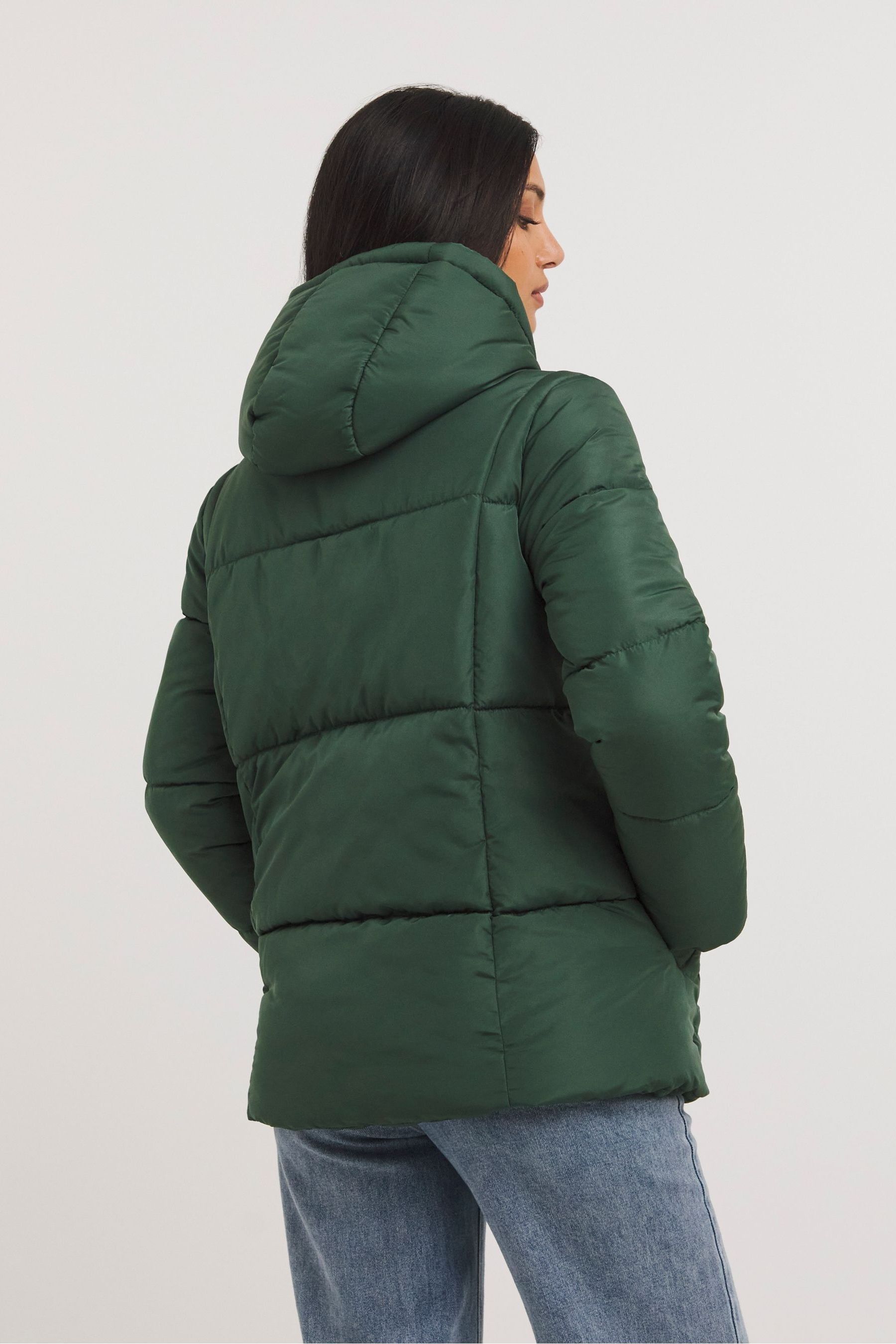 Buy JD Williams Green Padded Puffer Coat from the Next UK online shop