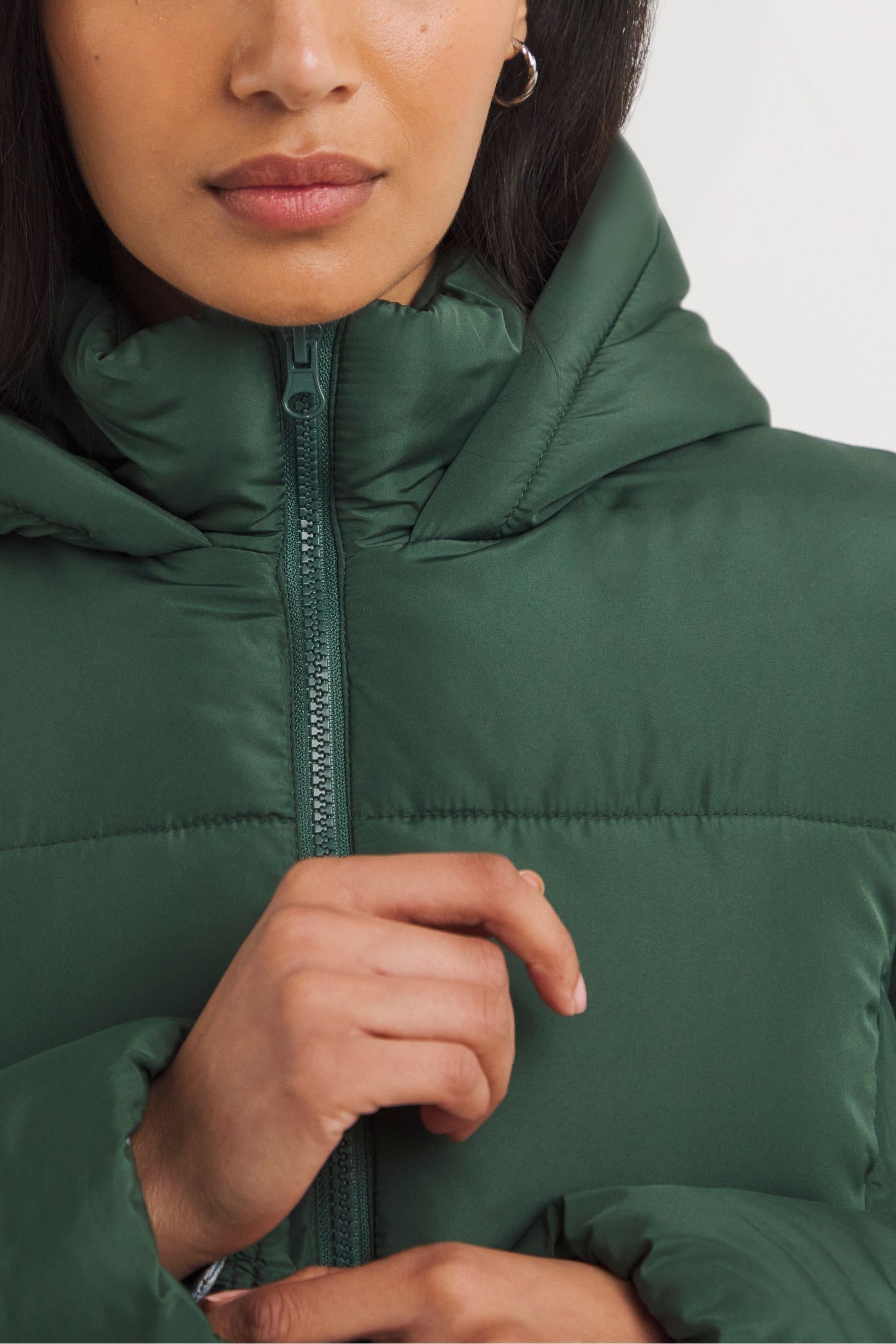 Buy JD Williams Green Padded Puffer Coat from the Next UK online shop