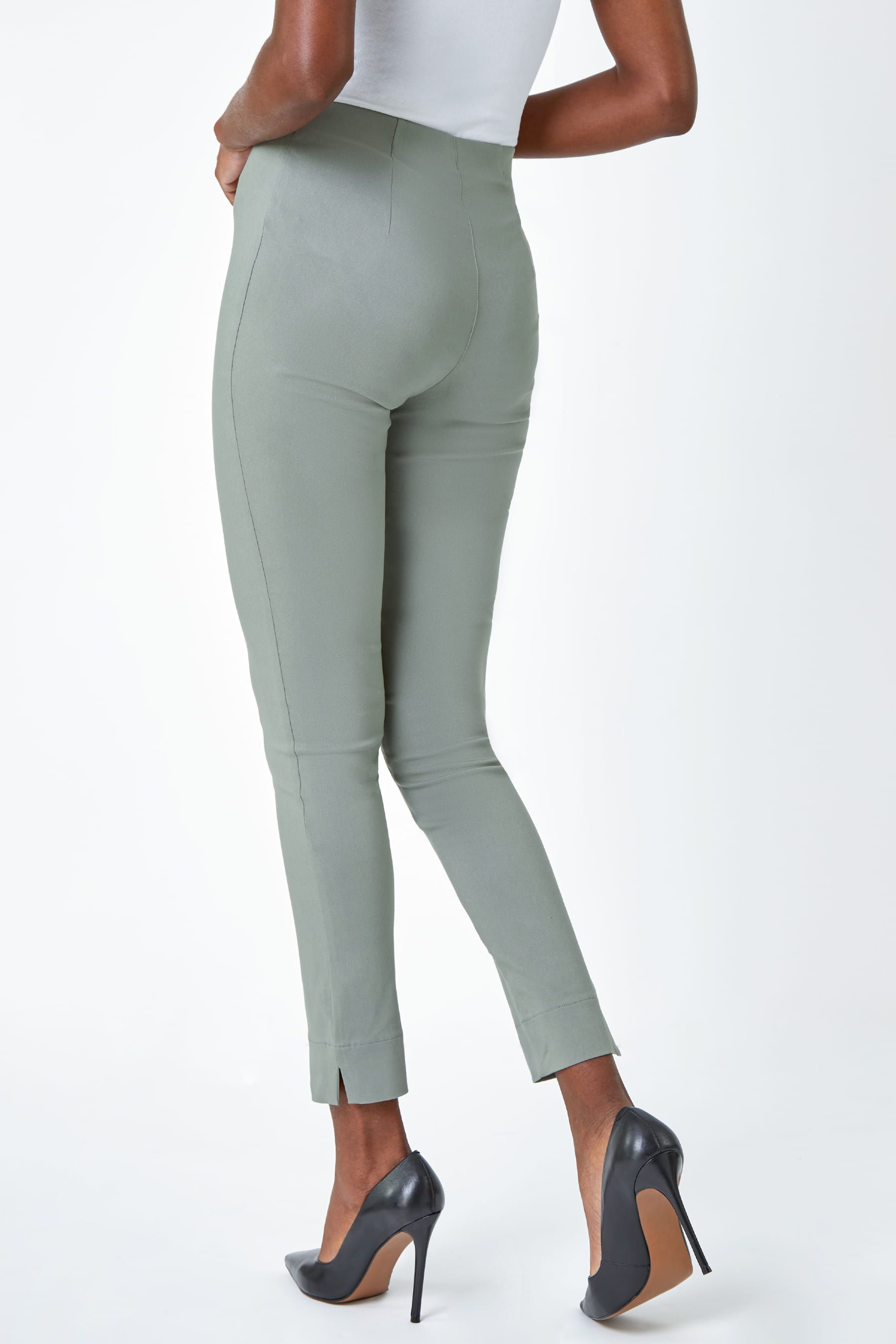 Roman full sales length stretch trousers