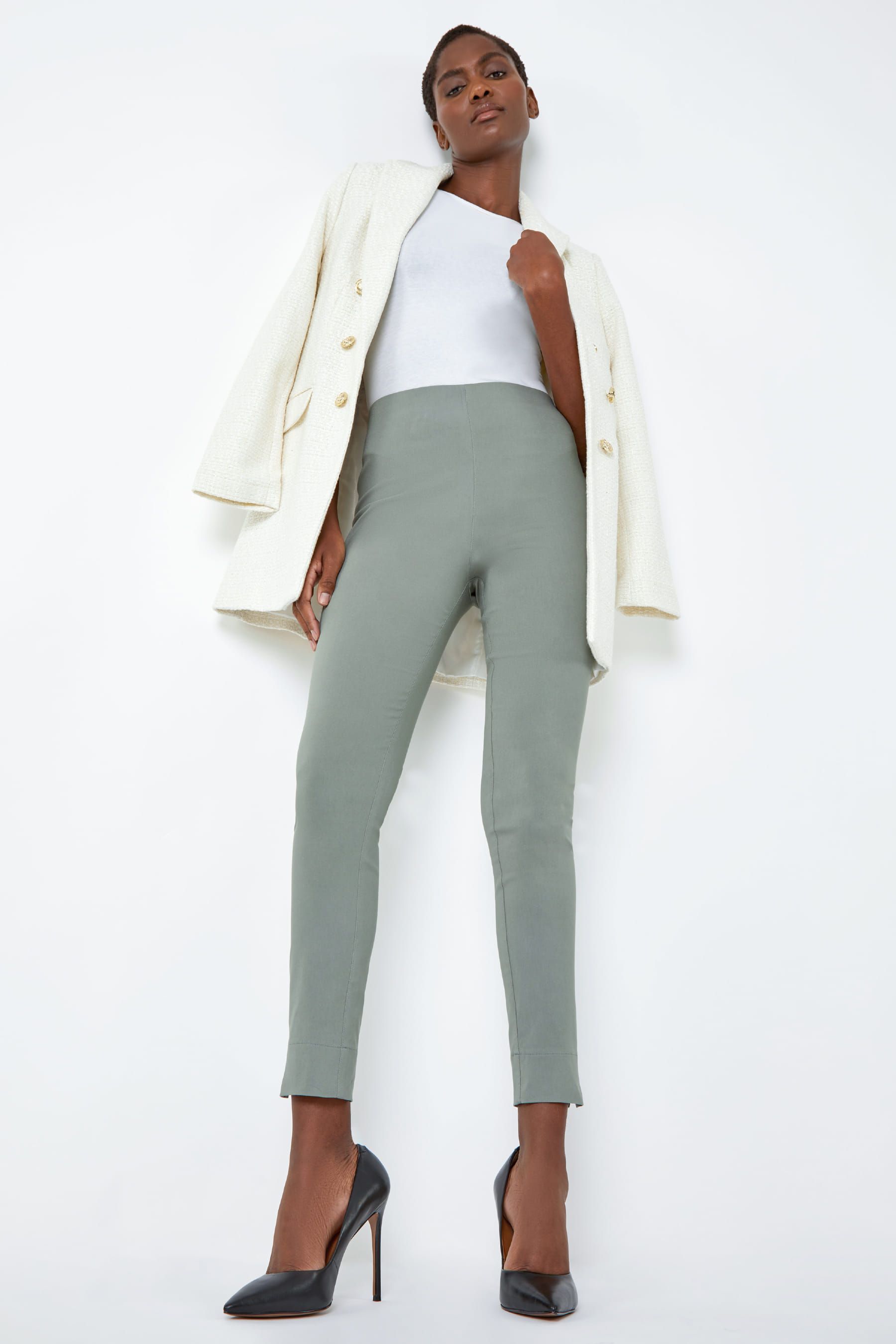 Roman full length 2025 stretch trousers
