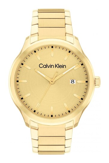 Calvin Klein Gents Gold Tone Define Watch