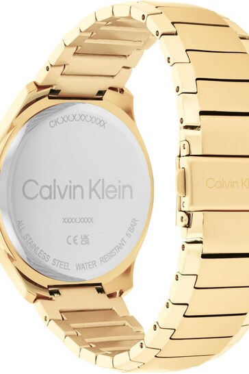 Calvin Klein Gents Gold Tone Define Watch