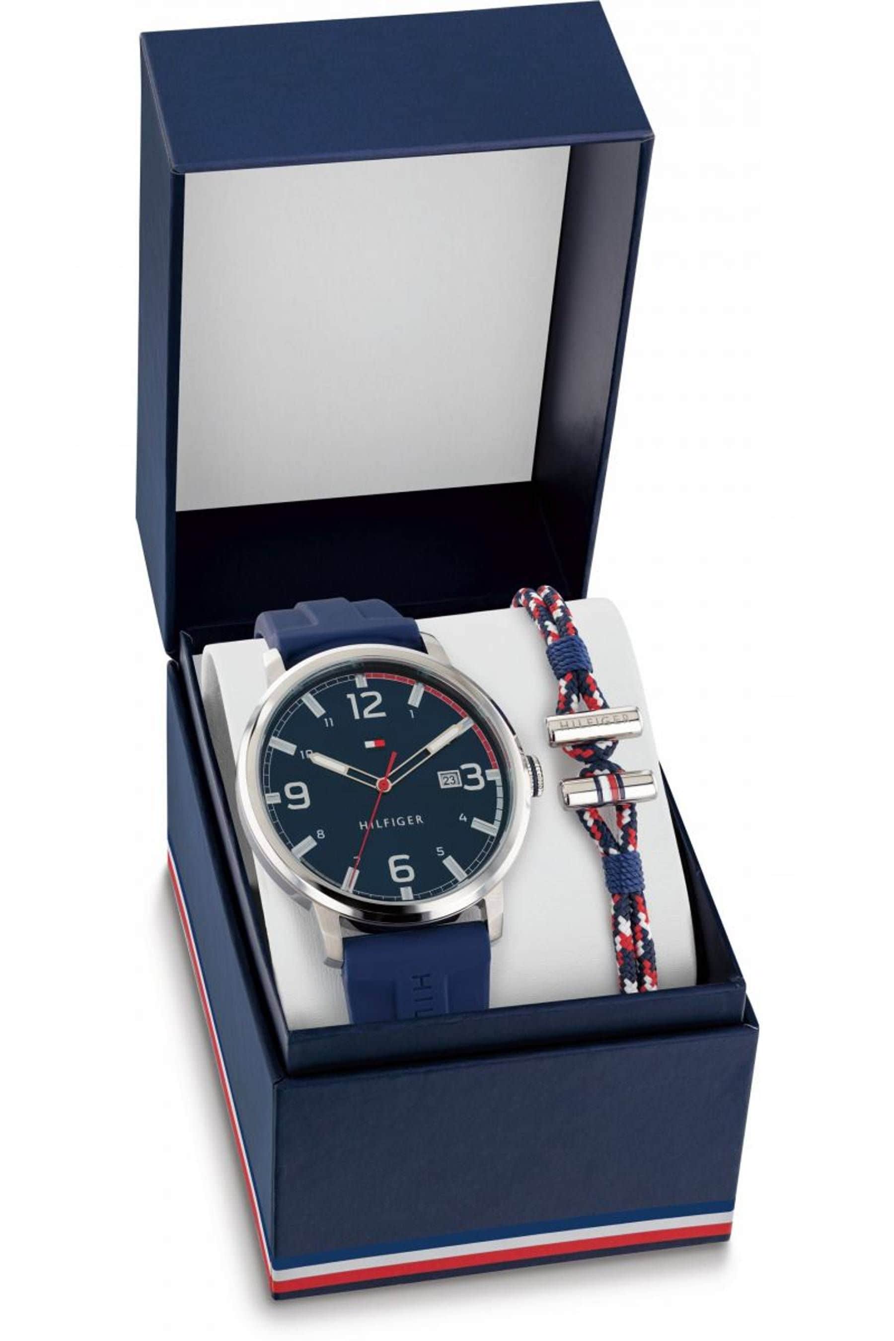 Tommy hilfiger watch hotsell and bracelet set
