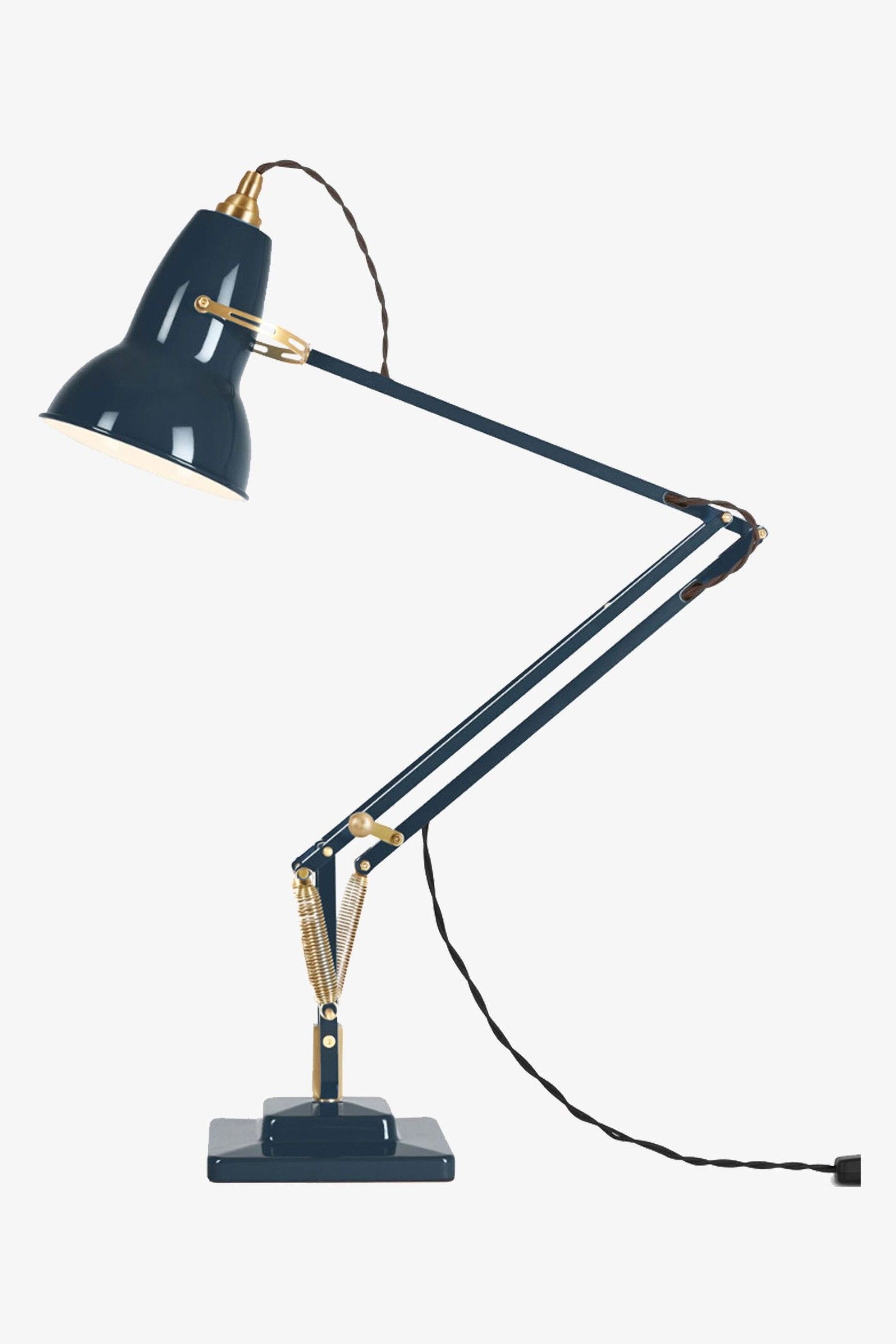 Blue anglepoise lamp deals