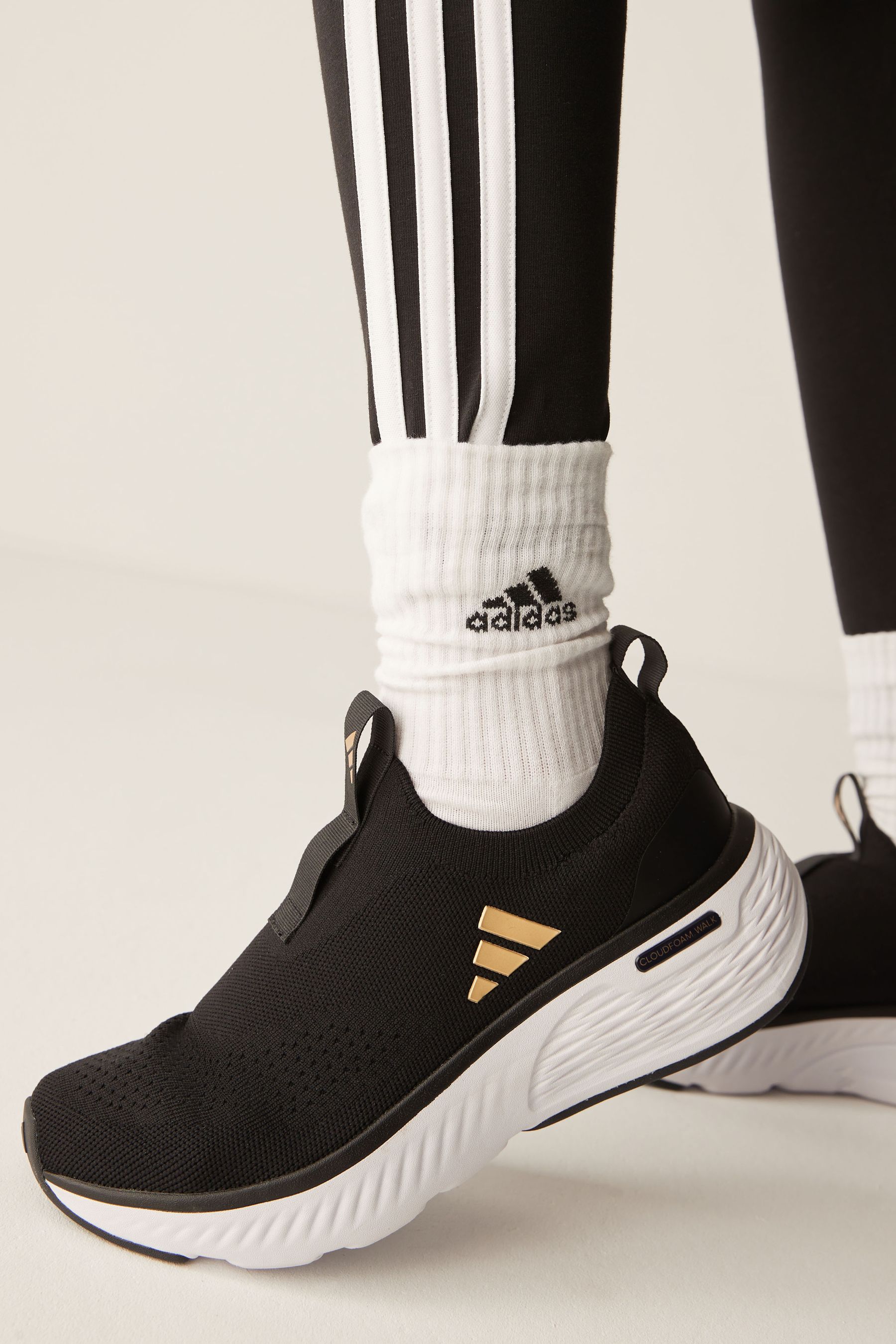 adidas Black Gold Cloudfoam Go