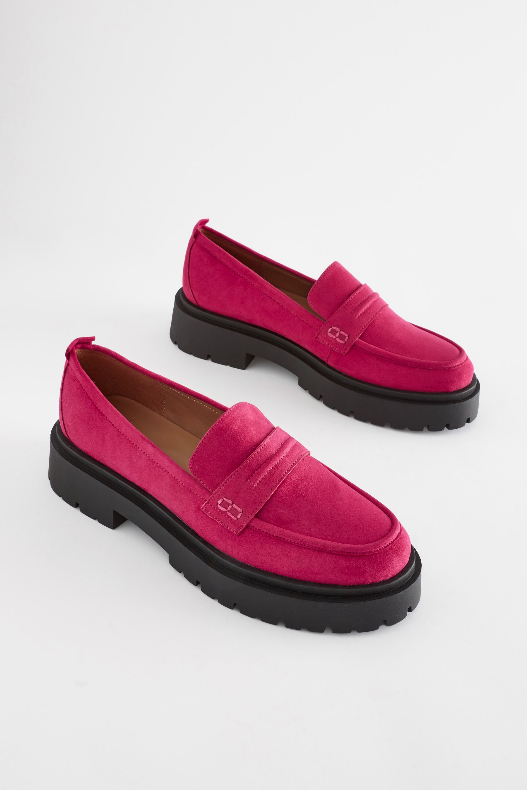 Pink Forever Comfort Chunky Loafers
