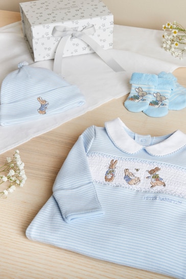 Peter Rabbit Blue Peter Rabbit Baby Gift Set