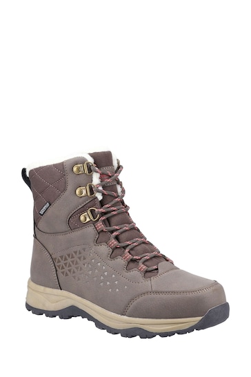 Cotswolds Burton Hiking Brown Boots