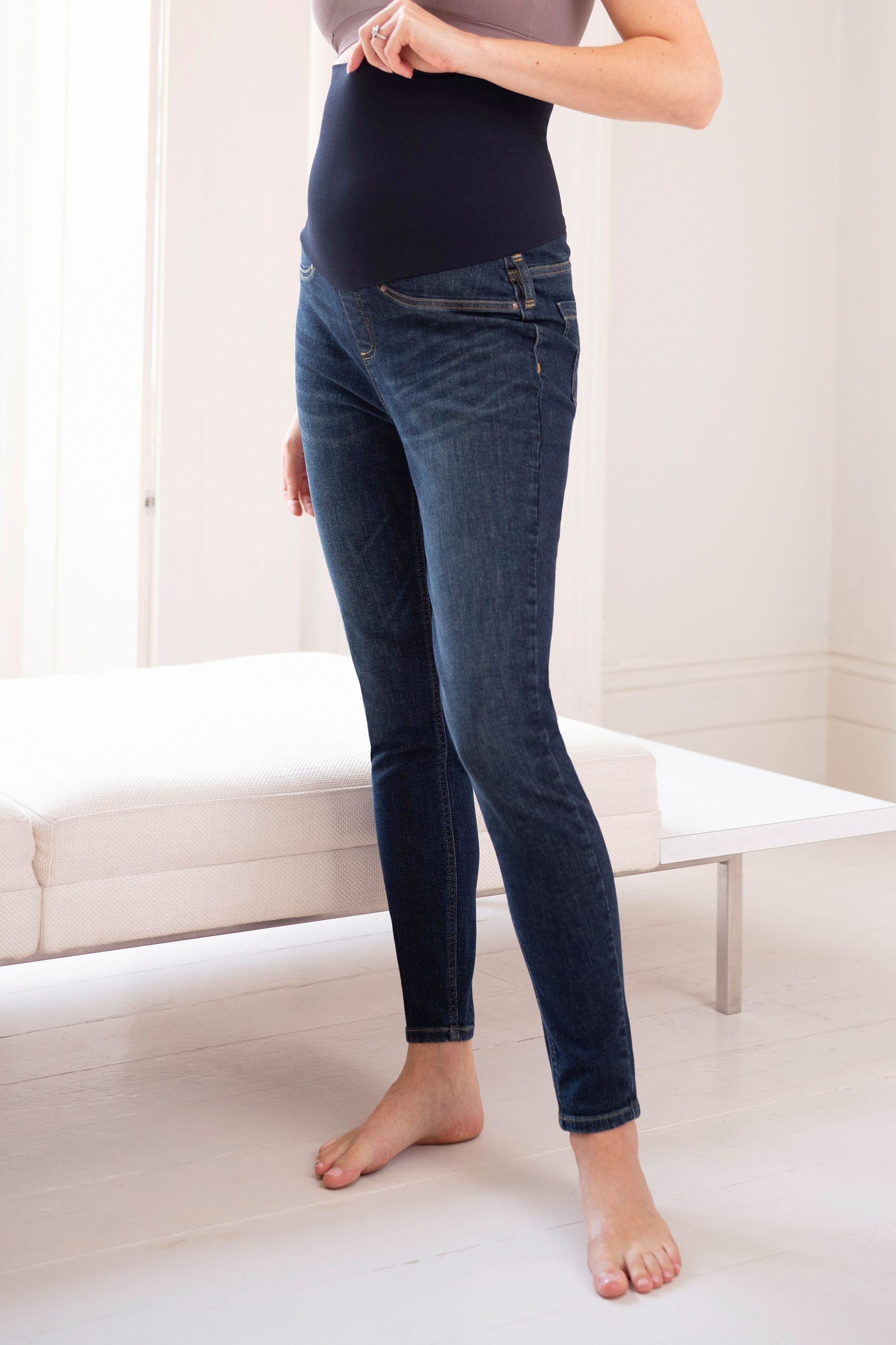 Blue post cheap jeans