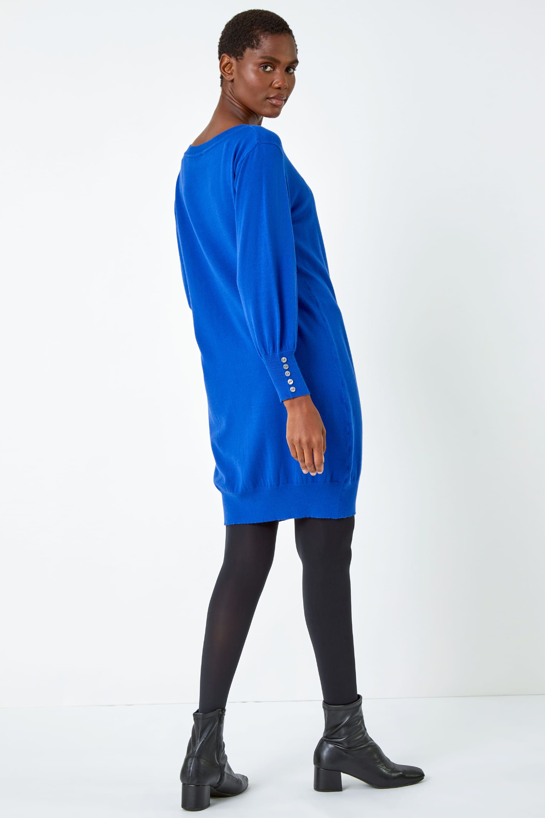 Jumper dress blue new arrivals