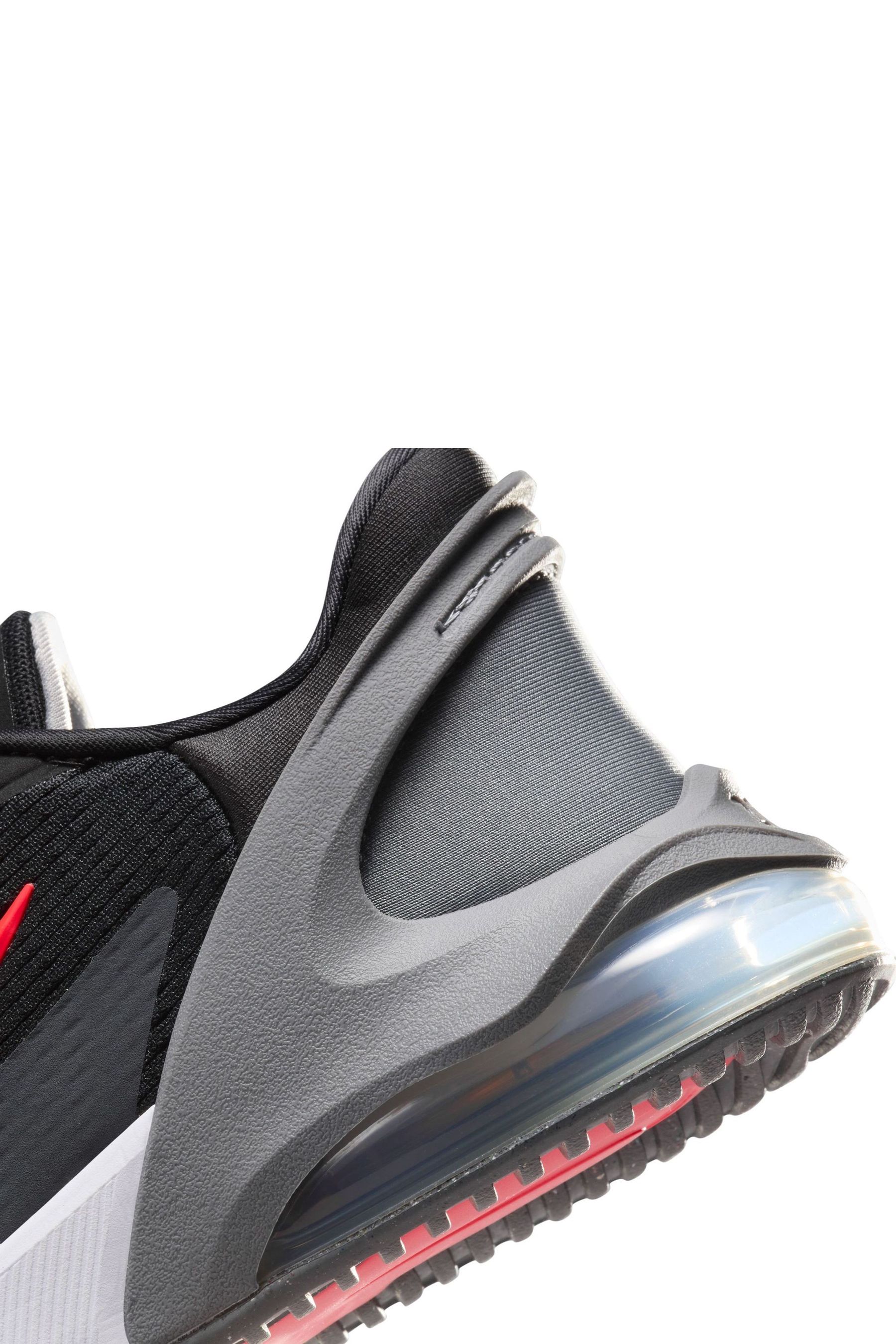 Black air max 270 react trainers junior outlet
