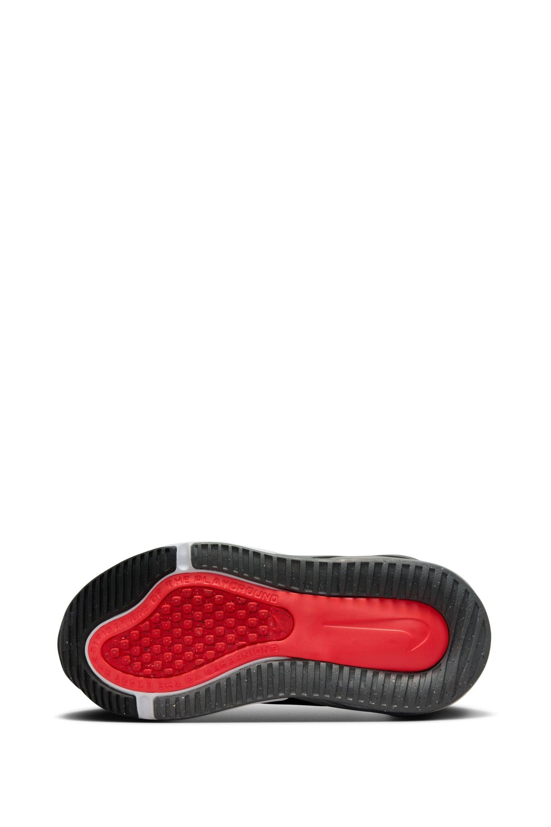 Nike Black Red Air Max 270 GO Easy On Junior Trainers