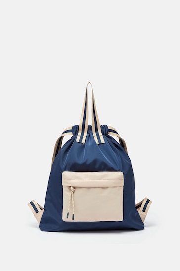 Joules Packwell Navy Colour Block Rucksack