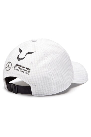 Fanatics Mercedes AMG Petronas F1 2023 Lewis Hamilton White Cap