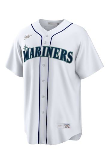 Fanatics Seattle Mariners Official Replica Alternate Cooperstown 1987-92 White Jersey