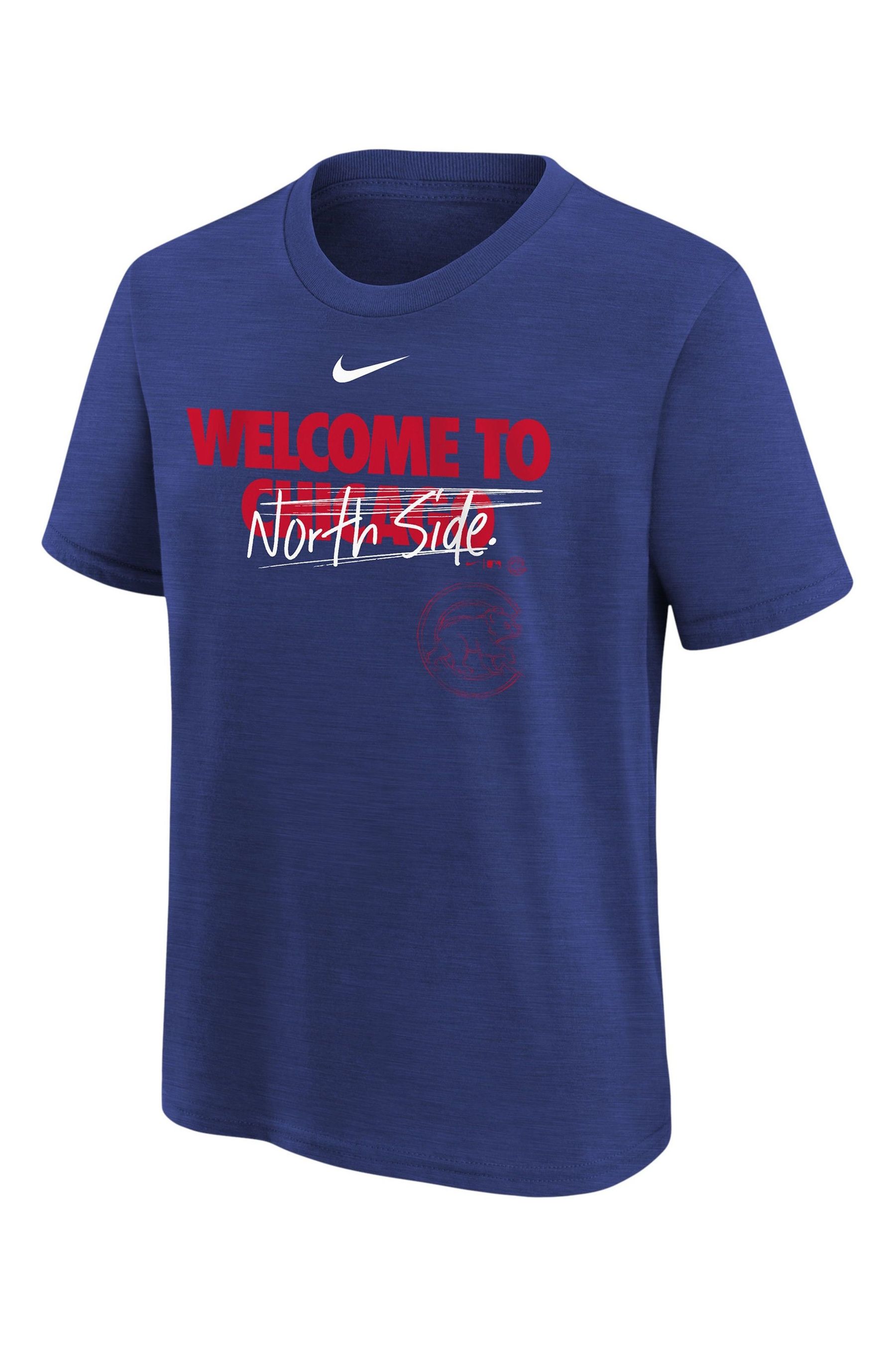 Fanatics Blue Chicago Cubs Home Spin T Shirt