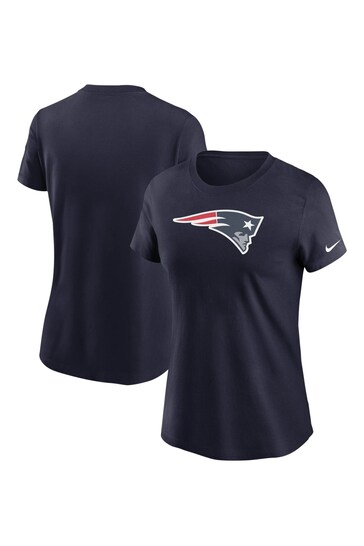 Fanatics Blue NFL New England Patriots Logo T-Shirt