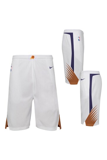 Fanatics Phoenix Suns Association Swingman White Shorts