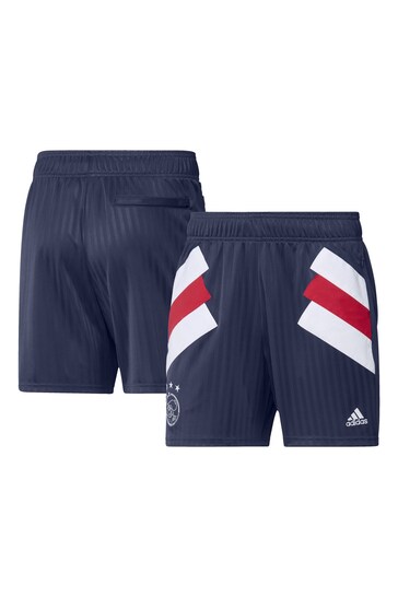adidas Blue Ajax Icon Shorts