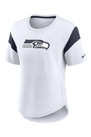 Fanatics NFL Seattle Seahawks Slub Fashion White Top