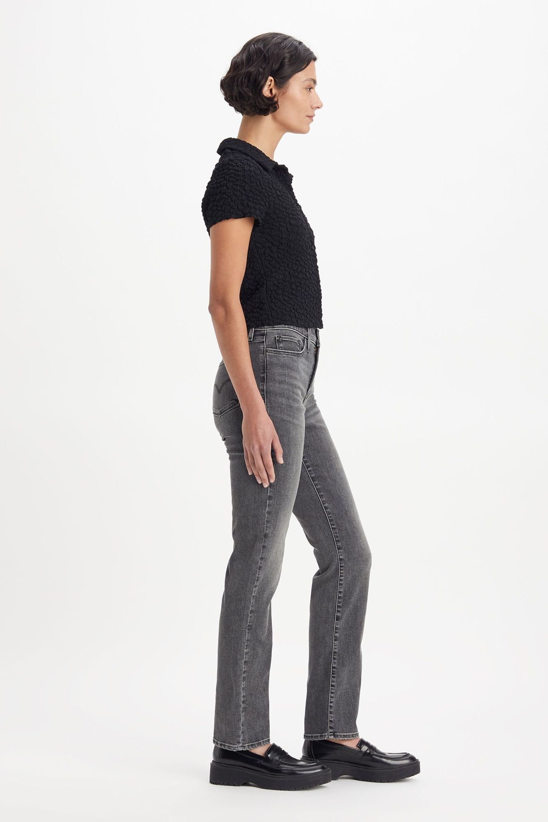 Levi's 314 shop shaping straight black