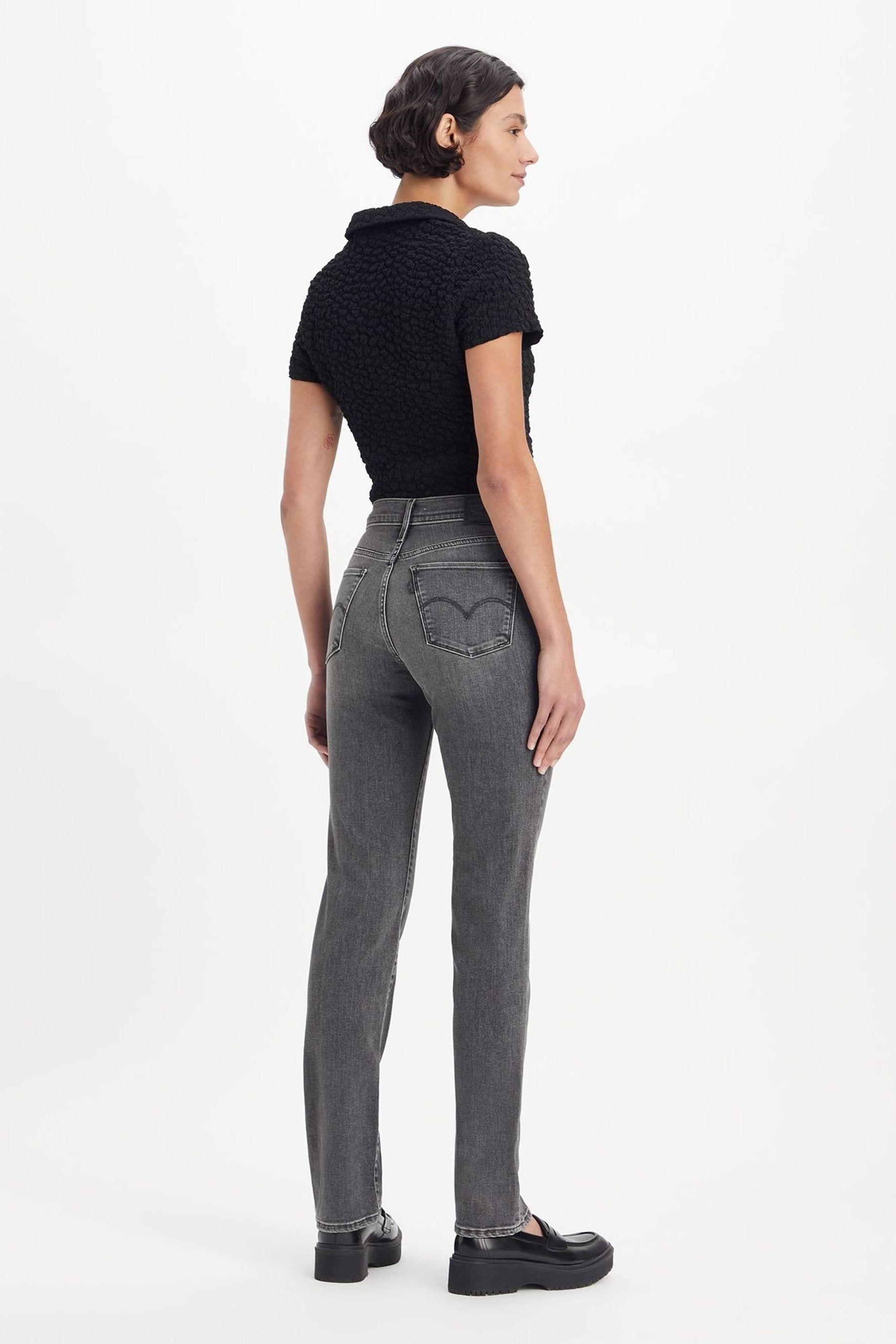 Levi 314 shaping discount straight jeans black