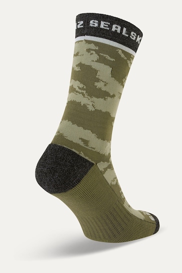 Sealskinz Mens Reepham Mid Length Jacquard Active Socks