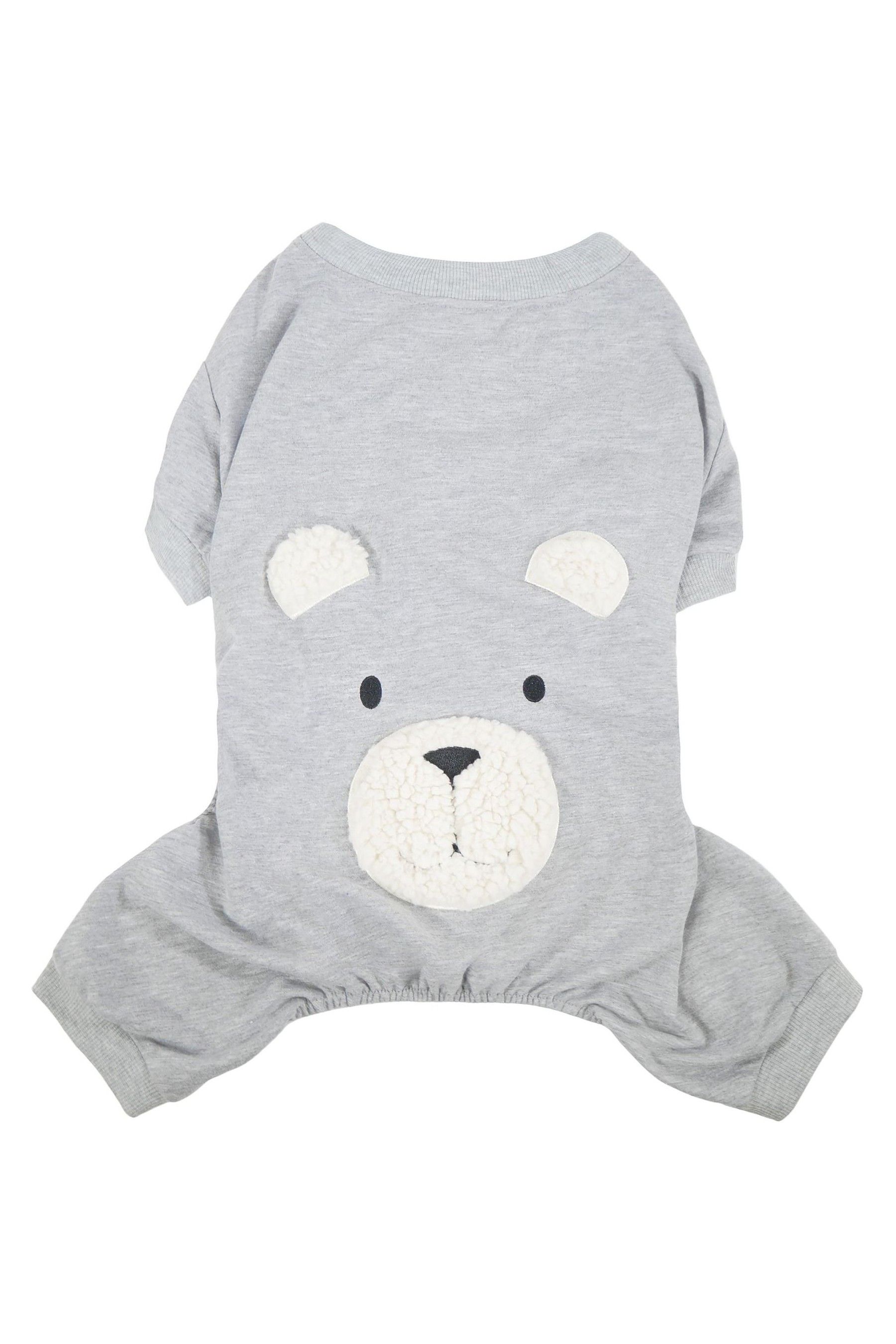 Rosewood grey teddy bear cat bed online