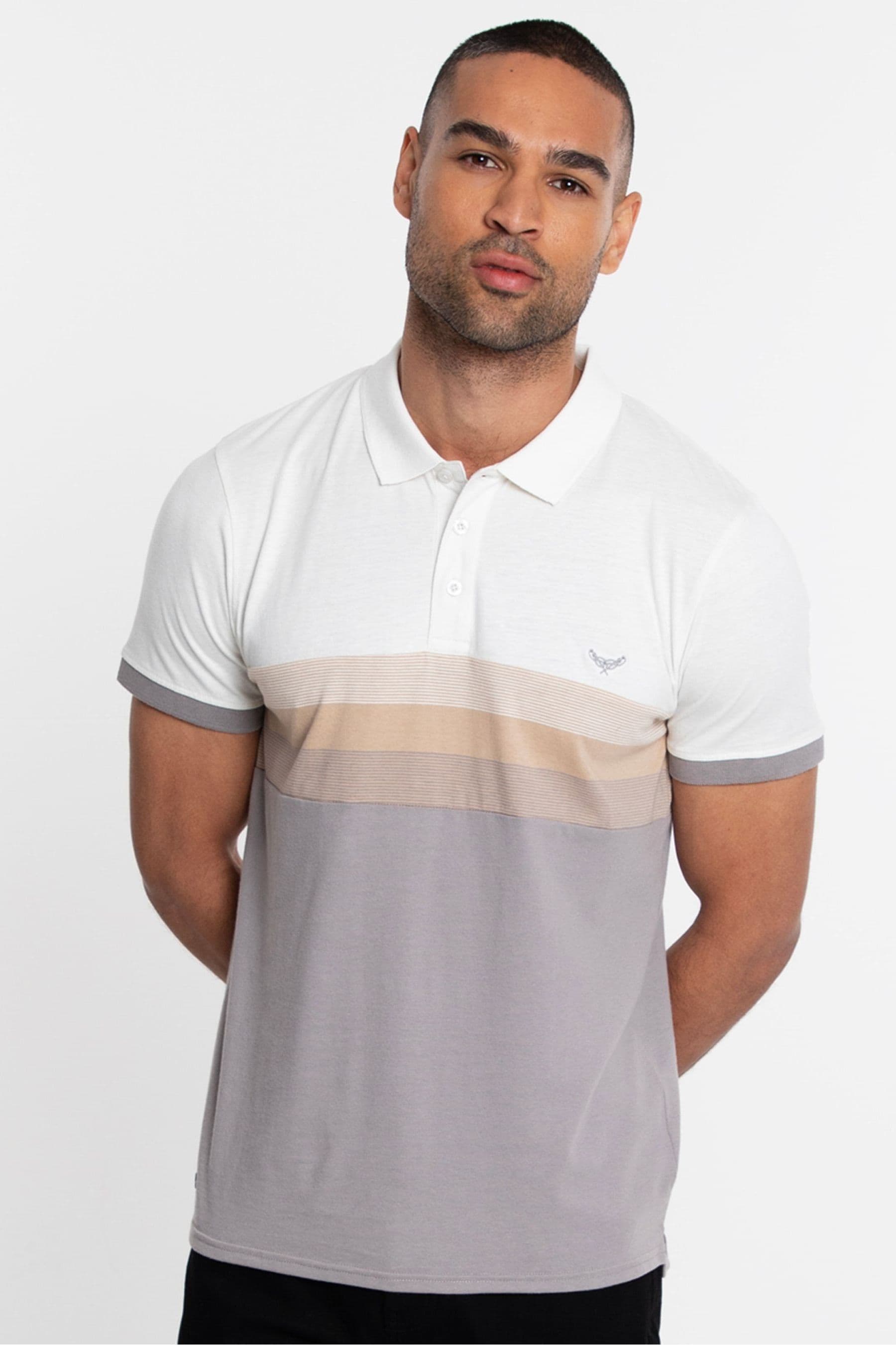 Buy Threadbare Natural Jersey Polo Shirt from the Next UK online shop
