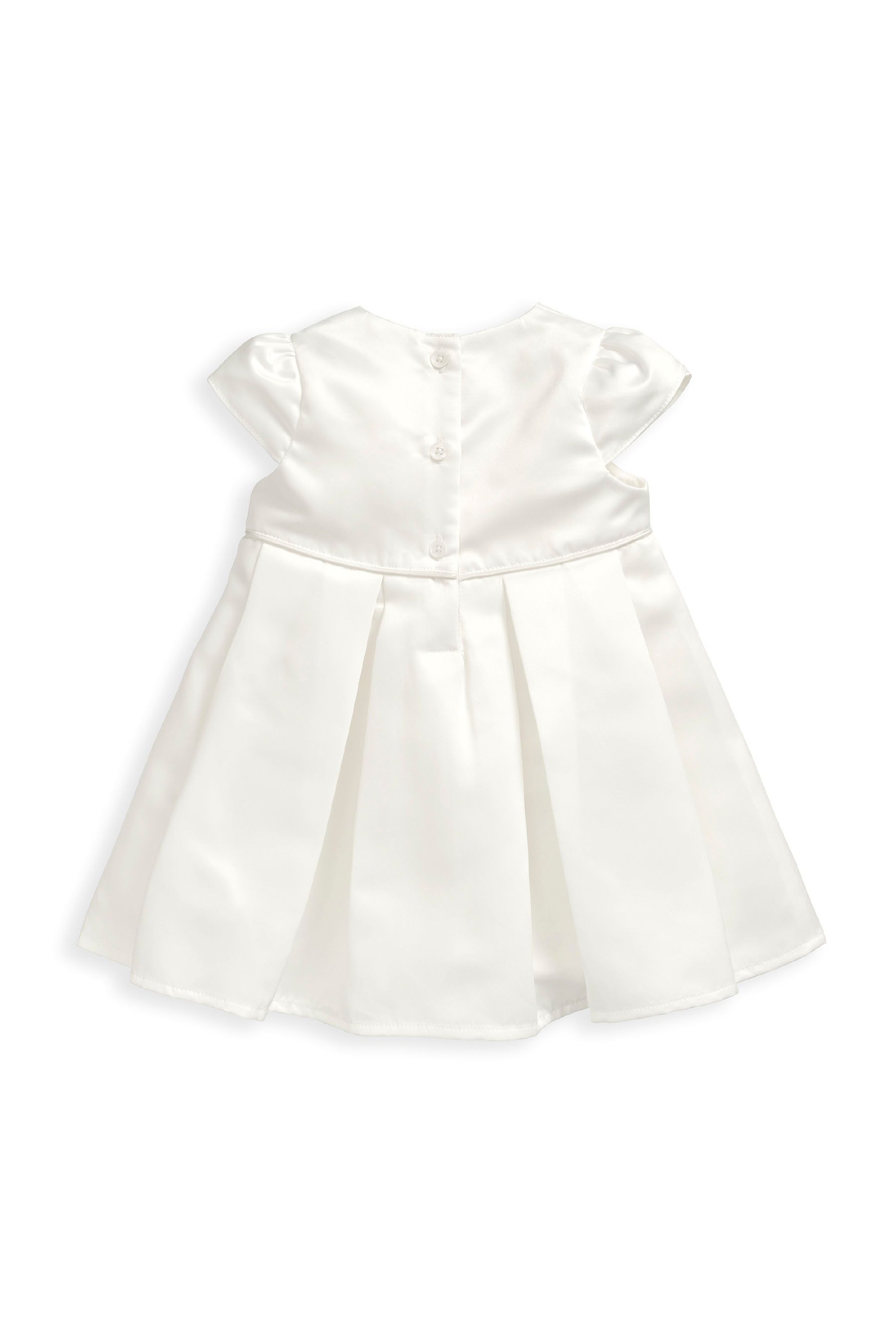 Buy Mamas Papas White Bow Dress from the Next UK online shop