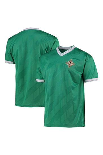 Fanatics Green Northern Ireland 1986 Football Shirt