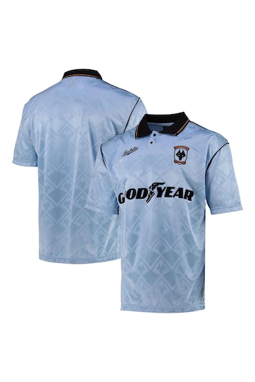 Fanatics Blue Wolverhampton Wanderers 1992 Bukta Away Football Shirt