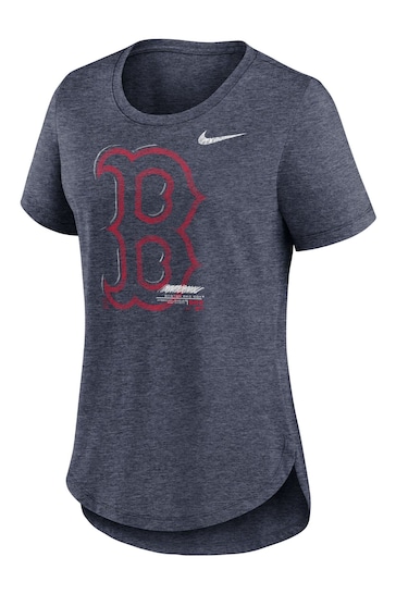 Fanatics Grey Boston Sox Team Touch Triblend T-Shirt