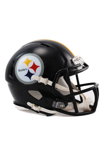 Fanatics Pittsburgh Steelers Riddell Speed Mini Black Helmet