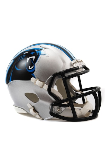 Fanatics Silver Carolina Panthers Riddell Speed Mini Helmet